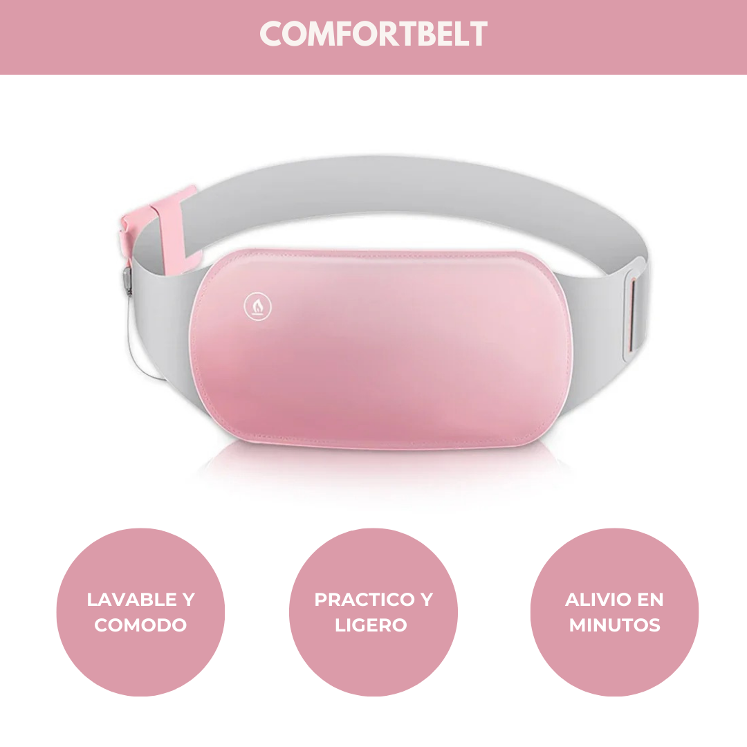 ComfortBelt | 😍 Banda térmica para cólicos 💟 | ¡No más días difíciles!