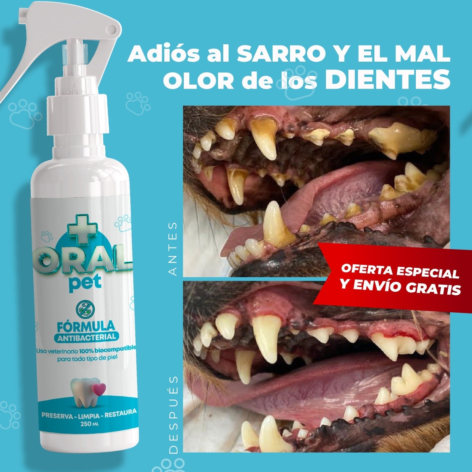 OralPet™ Dile Adiós Al Sarro